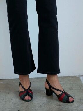 Jamie Haller Archive Heel in Snake Mix (Size 37.5)